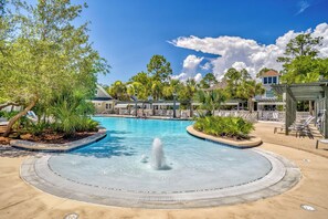 The Watersound West Beach Zero Entry Community Pool