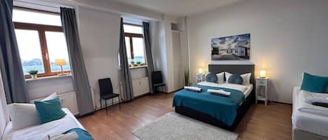Ferienwohnung Hafenkante Schlafzimmer