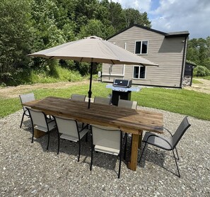 Weber Grill & Large Table