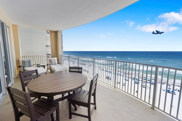 Gulf-Front Balcony