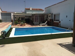 Newly installed grass
