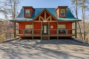 Entrance to cabin.