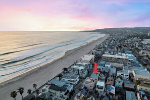 Amazing sunsets can be seen from right outside the home.