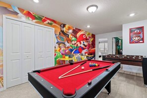 Mario Bros game room