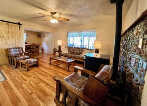 Living room looking toward dining nook.