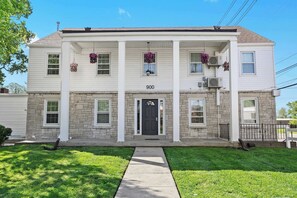 Exterior: A charming, well-maintained building with a welcoming entrance.
