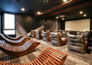 Sitteområde i lobbyen