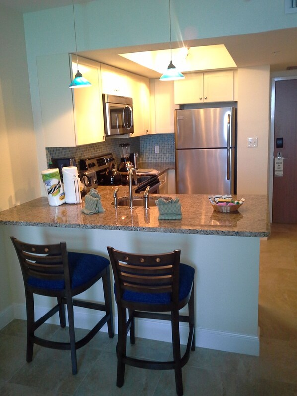 Studio side kitchen
