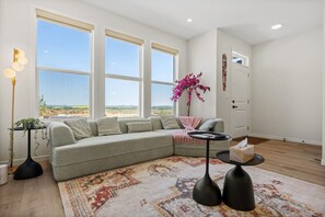 Unwind In Comfort On Our Long Sofa, The Ideal Spot For Friends And Family To Connect