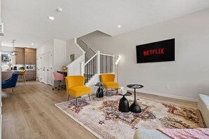 Gather In Our Elegant Living Room Complete With Contemporary Design And Plush Seating