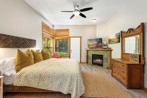 king sized bed - master bedroom