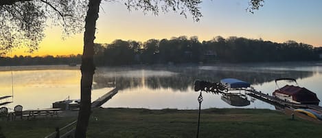 View from deck