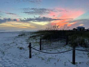 Beach Entrance in front of Surfside