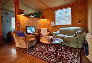 Living Area with Heater