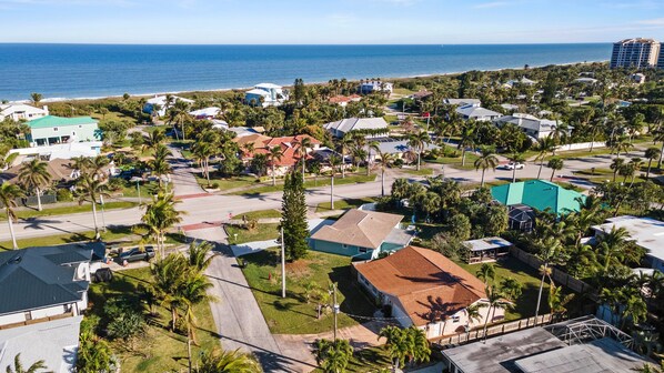 Beautiful public and private beaches are less than 1,000 feet away.