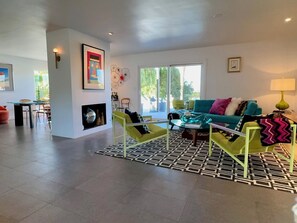 Welcome to your colorful and bright abode.
