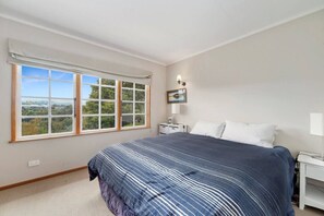 Master bedroom, x1 King bed