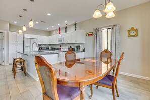 Property Interior | Single-Story Home | Free WiFi | Central A/C & Heating