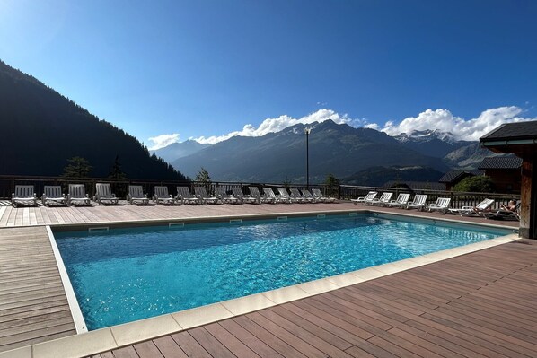 Schwimmbad des Ferienhauses