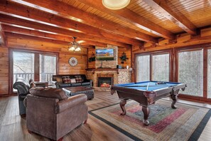 Enjoy a game of billiards