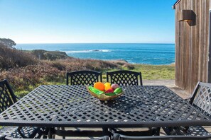 Lounge the day away or dine alfresco with stunning views on the deck