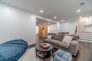 Basement Lounge Area