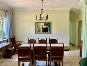 Dining area