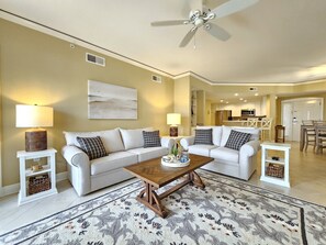 Living Room at 4402 Windsor Court North