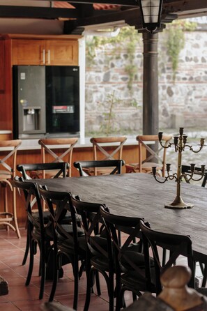 Outdoor dining