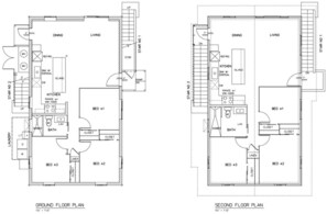 2 story home Units 3 & 4