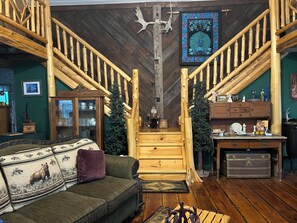 Stairways to bedrooms 2,3,and4