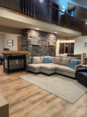 Relax in the living area