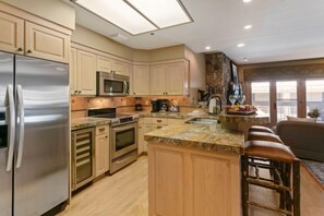 Indoors, Kitchen, Refrigerator, Floor, Flooring
