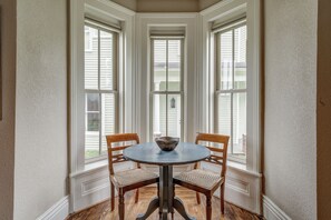Nook with bay windows and seating
