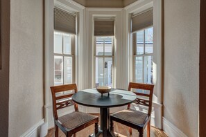 Nook with bay windows and seating