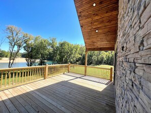 Front deck view of Current River