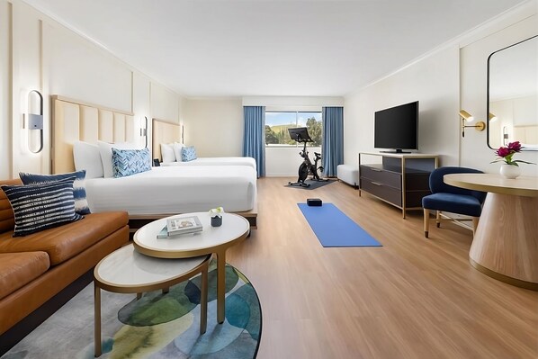 Unit with 2 Queen size beds