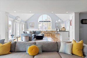 Spacious open-concept living with luxe furnishings—relax in style!