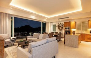 Views from Main area at night