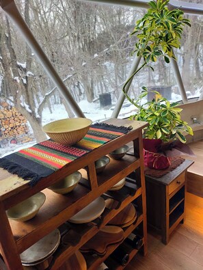 Outdoor dining