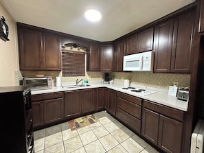 Spacious kitchen