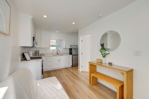 Living Room | Central A/C & Heating | Queen Sleeper Sofa