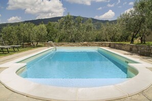Schwimmbad des Ferienhauses