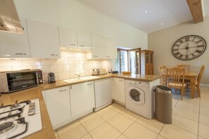 Kitchen and dinning area