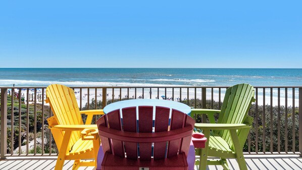 Legacy 303 Balcony with Gulf views