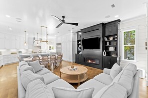 Ample Room to Gather in 1st Floor Living Spaces