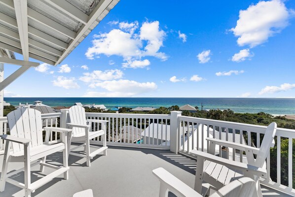 Welcome to 'Almost Heaven' on 30A with Unparalleled Gulf Views!