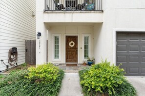 Welcome home! Accessible private garage attached with additional free parking.