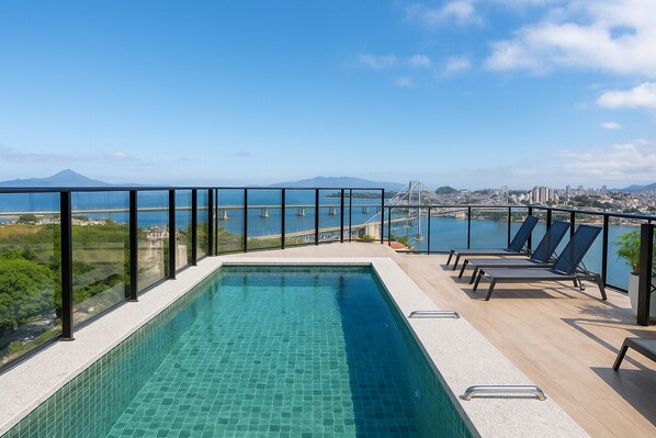 Rooftop pool
