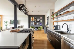 Large Island in Kitchen